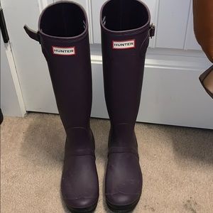 Tall Hunter rain boots